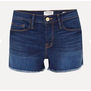 Frame Le Cutoff Women's Denim Shorts Frayed Hem Size 29 Williams Wash